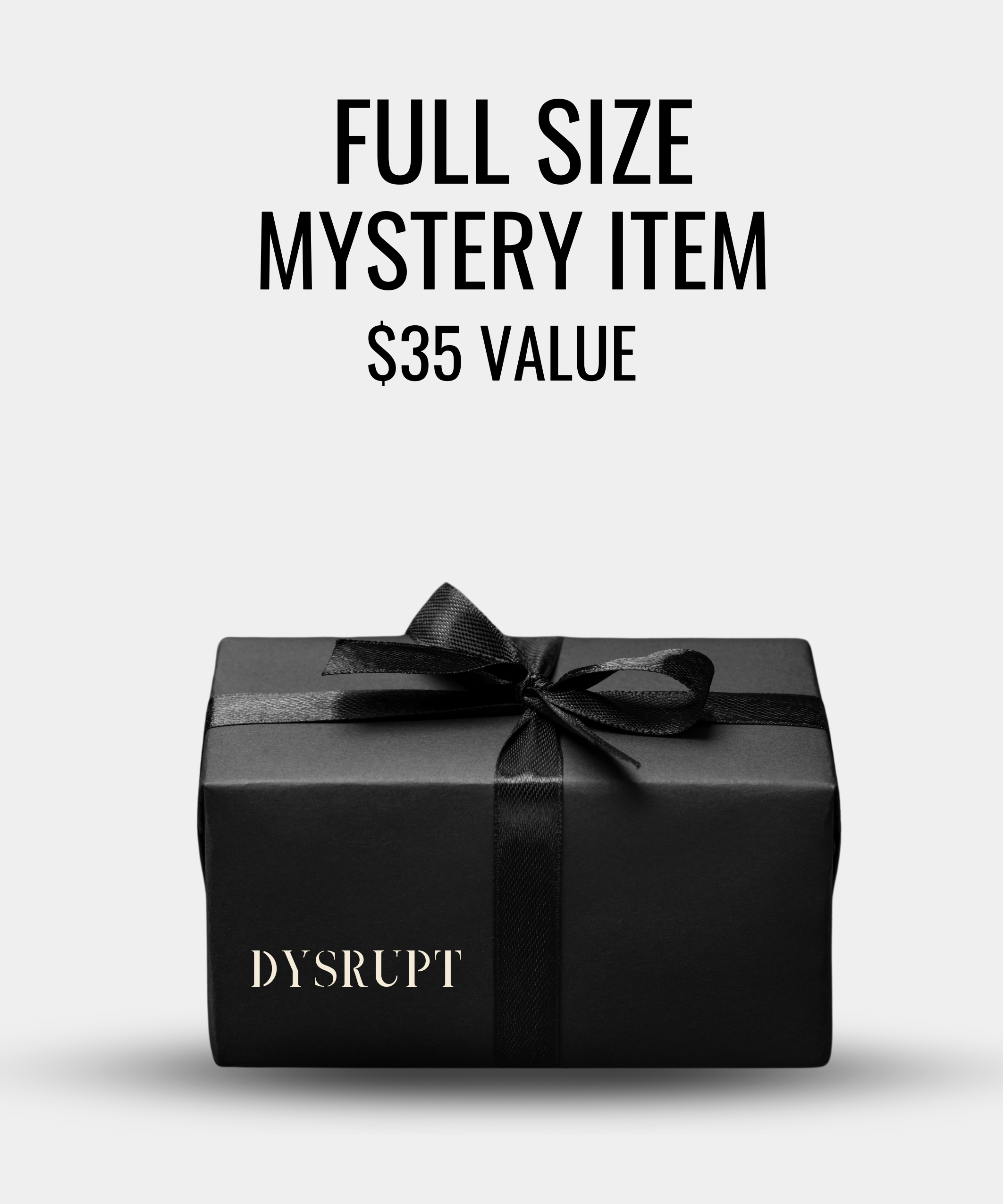 FULL SIZE MYSTERY ITEM